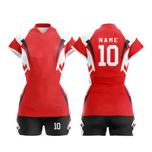 Uniforme de Voleibol Personalizado con Logotipo Impreso, Último Diseño, Sin Mangas, Poliéster, Conjuntos Sublimados, Ropa Personalizada para Voleibol - Product Image 4