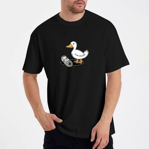 Camiseta Ligera de Algodón y Poliéster para Hombre – Camiseta Deportiva Oversize con Logotipo Personalizado para Fitness y Running - Product Image 3