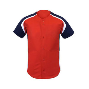 Uniformes de baseball de qualité professionnelle du Pakistan, sur mesure, en polyester/coton, imprimés par transfert thermique, respirants et élastiques - Product Image 4