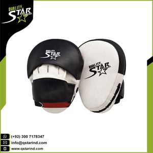 Almohadilla de enfoque de boxeo de alta calidad, boxeo, Muay Thai, Kickboxing, cuero de vaca, guantes de enfoque de perforación - Product Image 5