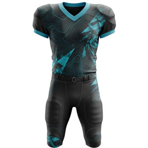 American Football Uniform Lightweight Team Jersey And Football Pants With Premium Sublimation For <b>Athletic</b> Performance - Product Image 1