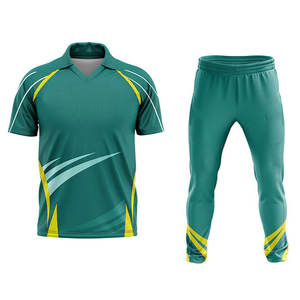 Uniformes de cricket très demandés, design optimal, impression de logo personnalisée, vêtements de sport d'équipe, uniformes de cricket en différentes couleurs - Product Image 3