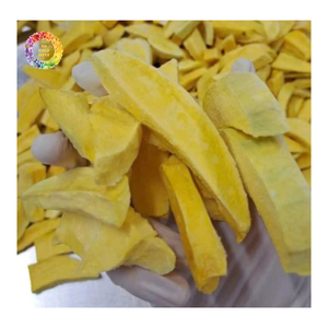 Mango Liofilizado, Snack Tropical de Textura Ligera y Crujiente, Mango Deshidratado, Rodajas de Mango, Hojuelas de Mango, Cubos de Mango, Fruta - Product Image 1