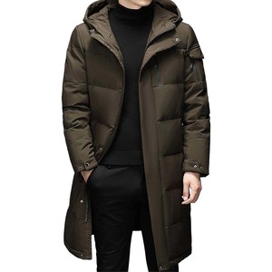 Chaquetas de invierno antideslizantes para hombre, cómodas, de ajuste regular, manga normal, transpirables, de tela sostenible, tipo plumífero. - Product Image 1
