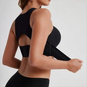 Soutien-gorge de sport Power Venture Enterprises pour femme en Spandex/Nylon, correcteur de posture, respirant, offrant un maintien anti-affaissement, fermeture avant - Product Image 4
