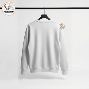 โลโก้แบบกำหนดเองสำหรับเสื้อสเวตเชิ้ต FAMU สีเขียวส้ม คอโอเวอร์ไซส์ หนัก 370 กรัม ยูนิเซ็กส์ สไตล์วิทยาลัย สตรีทแวร์ ผ้าฝ้าย 100% - Product Image 2
