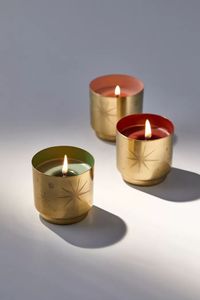 Support de bougie chauffe-plat en métal fait main Premium Kraft World THI-70 pour la décoration de Noël à la maison - Écologique, durable, résistant à la chaleur et fini mat - Product Image 2