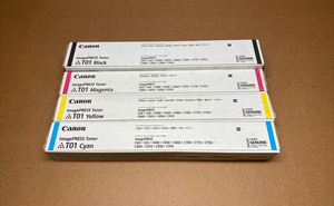 GENUINE T01 CMYK <b>Toner</b> <b>Cartridges</b> Set Original – Black, Cyan, Magenta, Yellow - Product Image 5