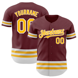 Camisetas de Béisbol Personalizadas Premium, Transpirables, de Secado Rápido, 100% Poliéster, con Logotipo Bordado Personalizado, Ligeras, de Alto Rendimiento para Equipos - Product Image 1