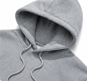 Sudadera con Capucha Extra Grande Premium, Felpa Suave, Hombros Caídos, Corte Regular, Bolsillo Canguro, Ropa Casual de Invierno, 100% Algodón - Product Image 6