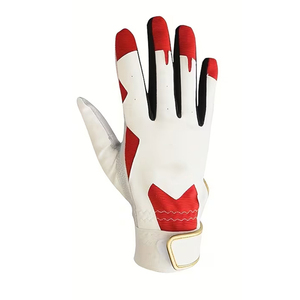 Gants de baseball légers, souples et durables, en cuir antidérapant, avec double couture, pour jeunes joueurs de softball - Product Image 3