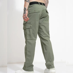 Custom Design Men’s <b>Cargo</b> Pants Casual Straight Multi Pocket Mid Waist Breathable Summer Outdoor Urban <b>Cargo</b> Trousers For Men's - Product Image 3