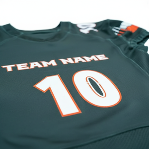 Maillots de football américain personnalisés avec nom et numéro, uniformes d'équipe, style professionnel brodé en sergé, respirants, pour l'été, grandes tailles, tenues de jeu - Product Image 5