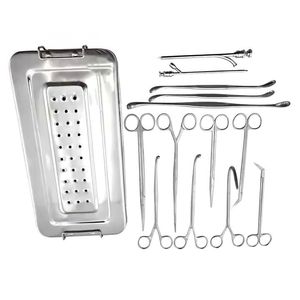 High Quality 25-Piece Stainless Steel Manual General Surgery Cholecystectomy <b>Instrument</b> Set CE-Approved Class I Surgical Tools - Product Image 5
