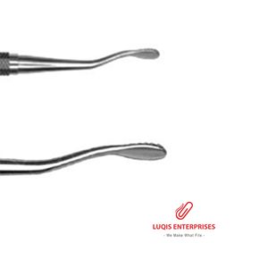Lima de hueso de doble punta Miller Colburn 1X, instrumento quirúrgico ENT de acero inoxidable, herramienta para rinoplastia - Product Image 2