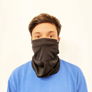 Cache-cou unisexe d'été respirant en polaire polyester thermique, cache-cou carré, masque facial de cyclisme, écharpe de sport avec logo - Product Image 3