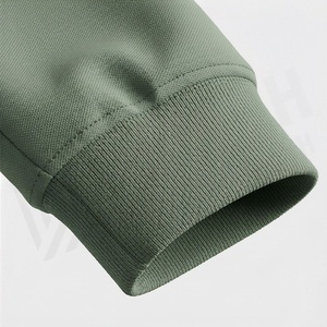 Men's Solid Color <b>Track</b> <b>Jacket</b> With Zipper Stand Collar Full Sleeve Casual Breathable Autumn Wear Regular Fit Midweight - Product Image 6
