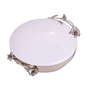 Eco Friendly Stainless Steel Serving Bowl Set with Anti-Skid Base and <b>Decorative</b> <b>Lid</b> Handle for Sustainable Kitchen - Product Image 6