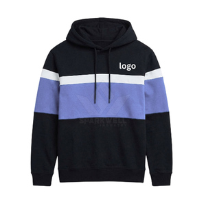 เสื้อฮู้ดผู้ชายแบบสวมหัว คอตตอนถัก 100% แขนยาว ทรงปกติ พิมพ์ลายโลโก้ด้านหน้าด้วยเทคนิคฮีททรานเฟอร์ สไตล์ลำลอง ใส่ได้ในช่วงฤดูใบไม้ร่วง - Product Image 5