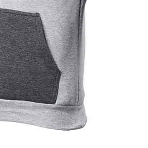 Ensemble de survêtement deux pièces en coton 100% respirant, coupe droite, coupe-vent, à capuche, style streetwear, personnalisable pour l'entraînement - Product Image 2