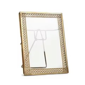 Luxury Home Styling Metal Glass <b>Picture</b> <b>Frame</b> Elegant Photo Display Interior Decoration - Product Image 2