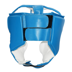 Protège-tête de boxe en PU pour jeunes de haute qualité, meilleur prix, casque de sparring en cuir à face ouverte, durable, personnalisable, vente en gros - Product Image 3