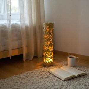Lámparas de bambú - Lámparas de dormitorio - Lámparas de escritorio - Iluminación ambiental/Japonesas/Hechas a mano y naturales - Product Image 4