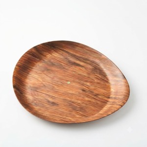 Plato de servir hexagonal de madera, plato de madera natural premium, plato de madera geométrico minimalista con diseño de panal, vajilla para aperitivos. - Product Image 5