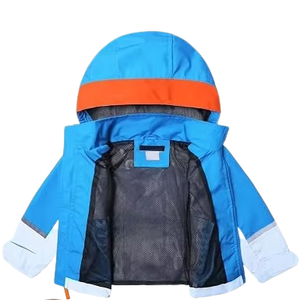 Chaqueta Cortavientos Impermeable para Niños Pequeños, Chaqueta Anorak para Bebés, Niños y Niñas, Diseño Personalizado, Chaqueta con Capucha - Product Image 2
