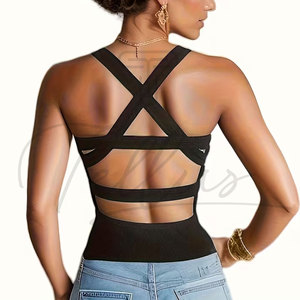 Camiseta sin Mangas Deportiva de Alta Calidad para Mujer, Color Sólido, Informal, de Secado Rápido y Transpirable - Product Image 2