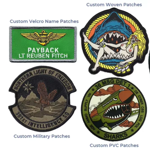 แพทช์ปักโลโก้, แพทช์ผ้าปัก, งานปักเสื้อผ้า, สำหรับเสื้อแจ็คเก็ต, หมวก และงานประดิษฐ์เสื้อผ้า - Product Image 1