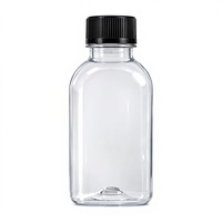 Bouteilles de jus et de boissons ovales en plastique PET durable de haute qualité, 220 ml, avec bouchon à vis, anti-fuite, sans danger pour les aliments, TINH DIEU VIETNAM TU400-25-8