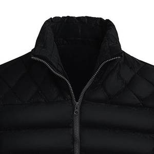 Fully Customized Men's Waterproof Canvas Puffer <b>Jackets</b> Polyester Wadding Filled Winter DDP Shipping - Product Image 2