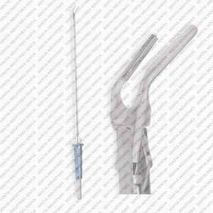Pinzas DeBakey con Puntas Anguladas, Pinzas Quirúrgicas Atraumáticas para Tejidos, Eje Largo, Longitud de Trabajo, Acero Inoxidable, Pinzas Vasculares OEM - Product Image 6