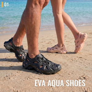 Aropec BS-RW01 Chaussure aquatique semi-sèche en polyester/rayonne, imperméable, séchage rapide, respirante, avec trous, sérigraphie, manches courtes - Product Image 2