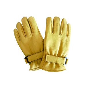 Gants de pressage en cuir haute performance, conçus pour une résistance thermique élevée et une manutention industrielle de haute efficacité - Product Image 1