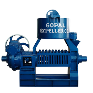 GOPAL 100 Kg/hr <b>Oil</b> <b>Press</b> <b>Machine</b> Mini <b>Oil</b> Expeller <b>Machine</b> Small Scale Screw <b>Oil</b> <b>Press</b> for Multi Seed Edible <b>Oil</b> Processing - Product Image 1