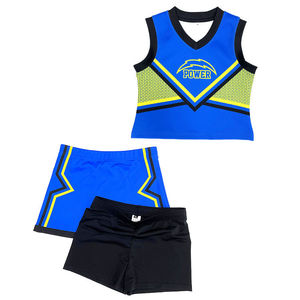 MASGAM SPORTS Customized <b>Sexy</b> Fancy Adult Cheerleading <b>Uniforms</b> Sublimation Printed 100% Polyester Skirt - Product Image 3