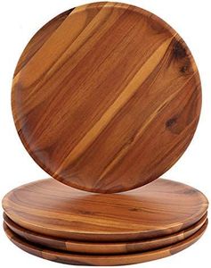Platos de Madera Ecológicos con Logotipo Personalizado, Platos de Servir de Madera Natural, Diseño Moderno y Elegante para Hoteles, Cafés y Restaurantes de Alta Cocina - Product Image 5