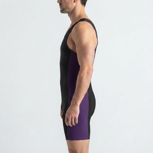 Traje de Remo para Hombre, Uniforme de Remo Personalizado con Estampado, Sin Mangas, 100% Poliéster, Uniforme Deportivo de Remo - Product Image 3
