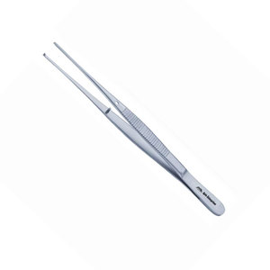 Pinzas Quirúrgicas de Precisión Semken para Tejidos Delicados, Rectas, de 2x3 Dientes, 12.5 cm, para Manipulación Fina de Tejidos - Product Image 6