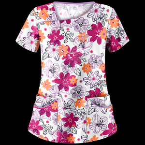 Nueva llegada, uniformes médicos de enfermería para mujer, económicos, al por mayor, de ajuste perfecto. - Product Image 1