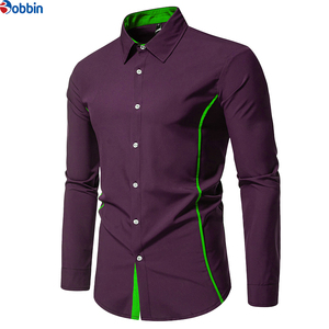 Camisa Casual de Manga Larga para Hombre, Verano, OEM, Cómoda, Transpirable, Clásica, Precio Top - Product Image 4