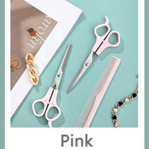 Ensemble de ciseaux de coiffure professionnels Le paquet comprend des ciseaux de salon de coiffure Ciseaux amincissants Rasoir et pochette complète de beauté - Product Image 1