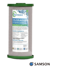 Filtre à haute capacité d'absorption de saleté, Chloramine 10 x 4.5, charbon actif, qualité alimentaire, sûr - Product Image 1