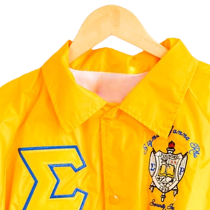 Veste coupe-vent légère zippée personnalisée Sigma Gamma Rho Sorority, style grec, décontractée, sportswear, streetwear, vente en gros - Product Image 5