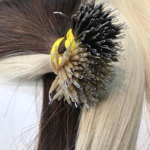 Extensions de cheveux Remy vierges vietnamiennes de couleur claire de haute qualité Dyed Nano Ring Cheveux de donneur bruts de haute qualité - Product Image 2