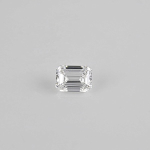 Diamant de laboratoire de qualité supérieure certifié E Color, taille émeraude, clarté VS2, CVD, diamant en vrac fantaisie, vente en gros pour bague de fiançailles - Product Image 3