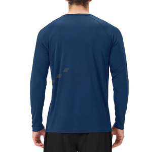Long Sleeve Men Rash Guards <b>Wetsuit</b> Shirt Quick-dry High-quality Swimwear Custom Colors Polyester/Spandex - Product Image 6
