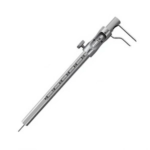 Calibrador Manual de Acero Inoxidable, Curvo, de 5 Pulgadas (0-80 mm), de Precisión, para Implantes Dentales, Cirugía y Ortodoncia - Product Image 2